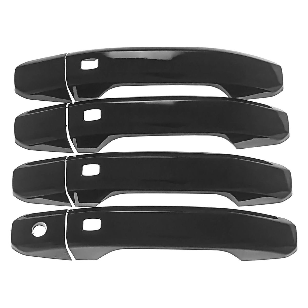 Gloss Black Door Handle Covers Z810