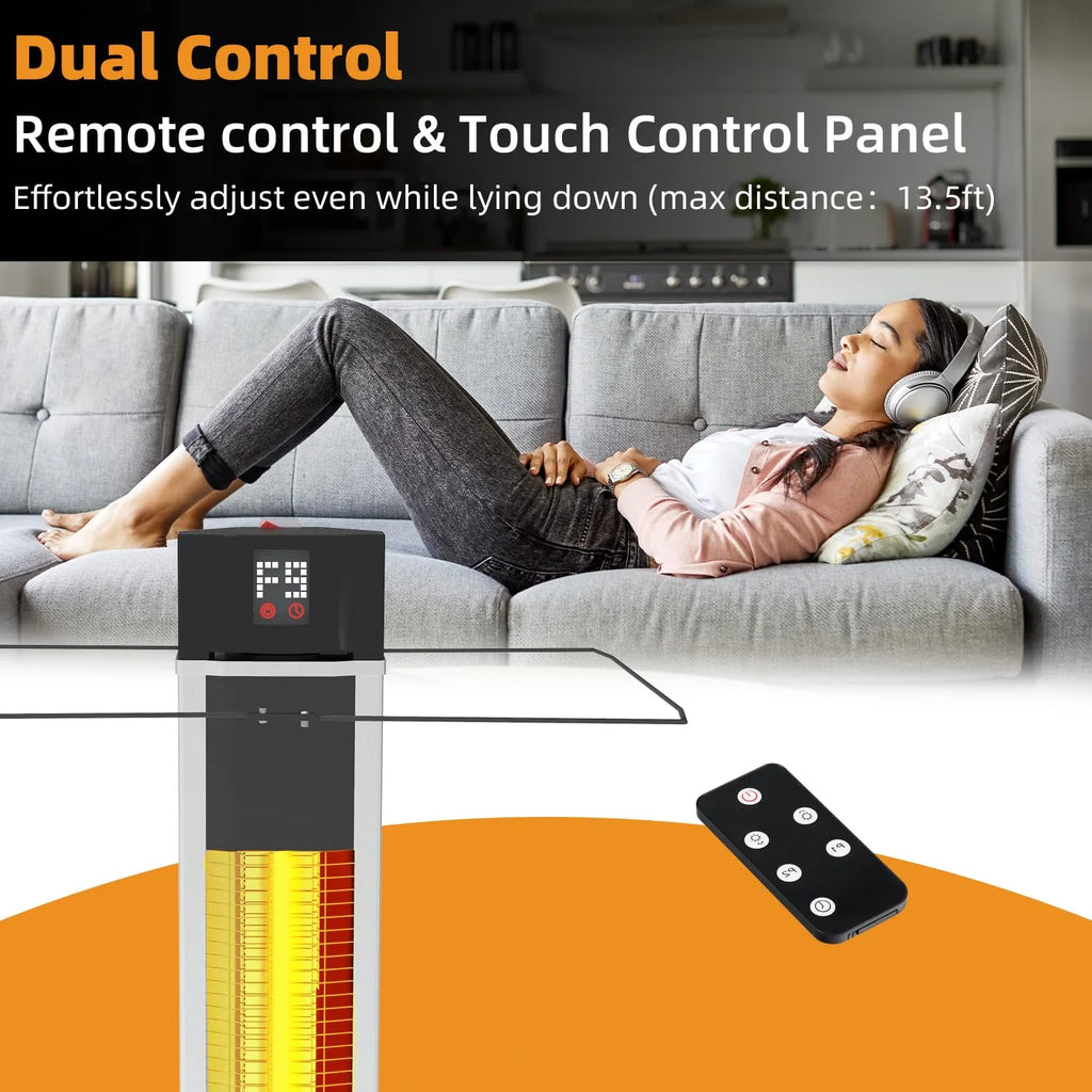 1500W Infrared Electric Patio Heater U89592