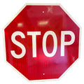 3M Diamond Grade Reflective Aluminum Stop Sign J410
