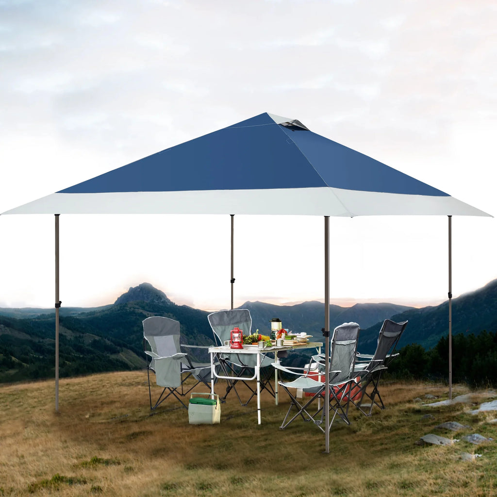 13'x13' Pop-up Canopy with Auto Extending Eaves B831407