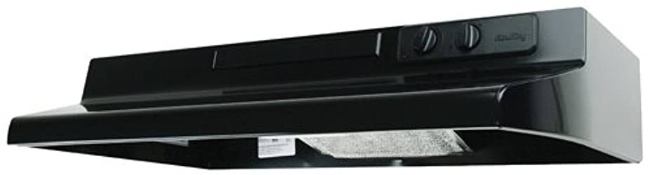 Black 2-Speed Under Cabinet Range Hood P715