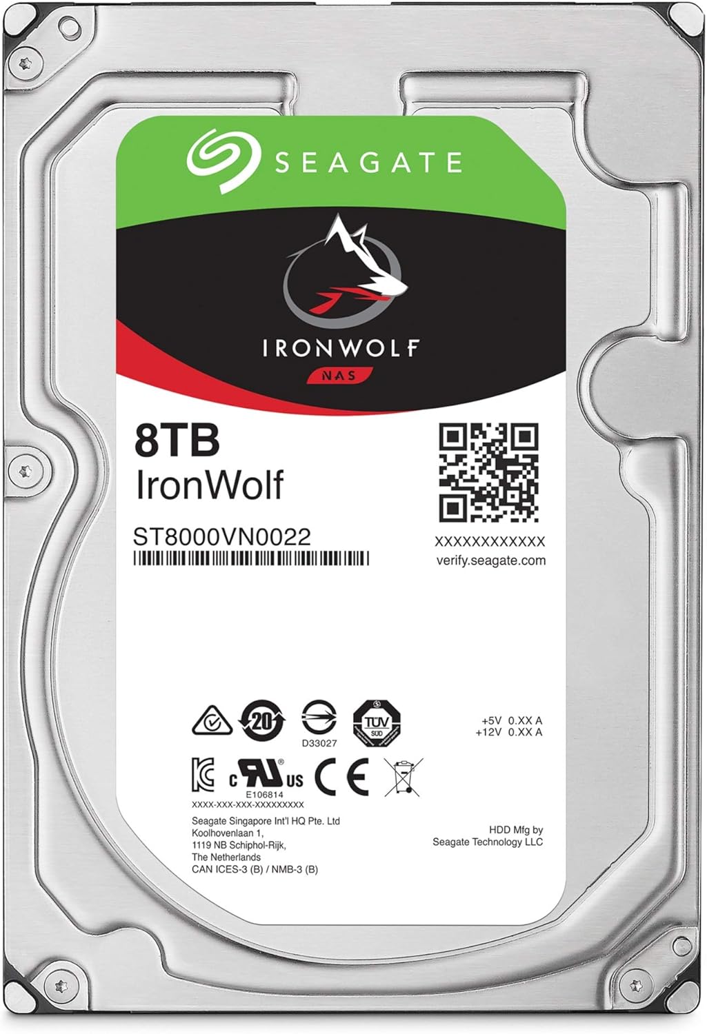 8Tb 3.5 Inch SATA Internal Hard Drive F183443