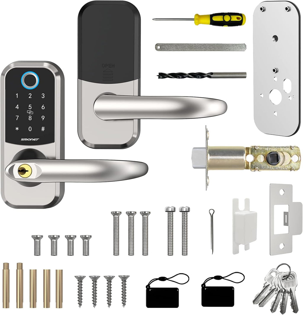 Fingerprint Door Lock with Keypad Q83692