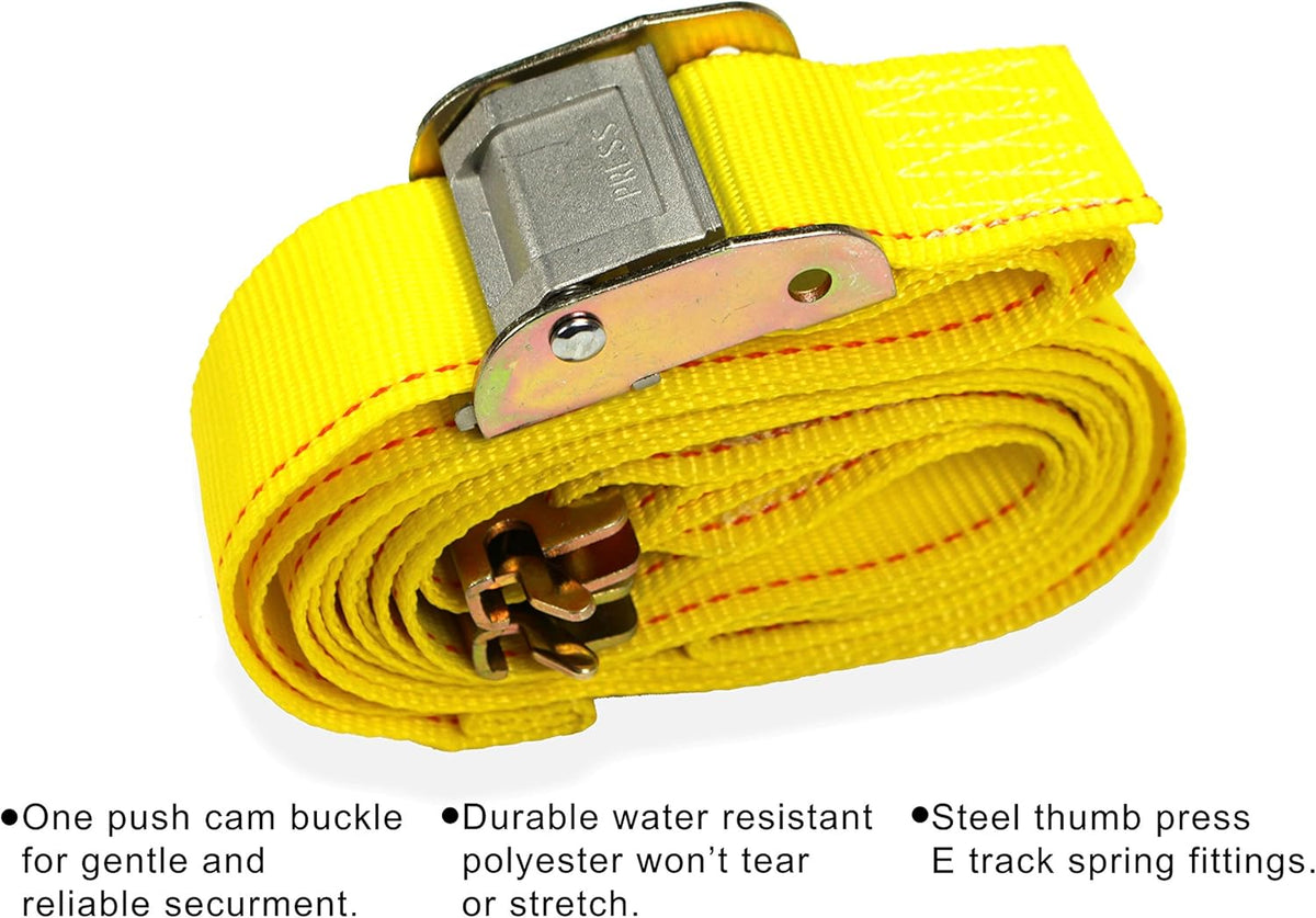 20 Tie-Down Straps, 2 x 12' Cam Buckle Straps A914