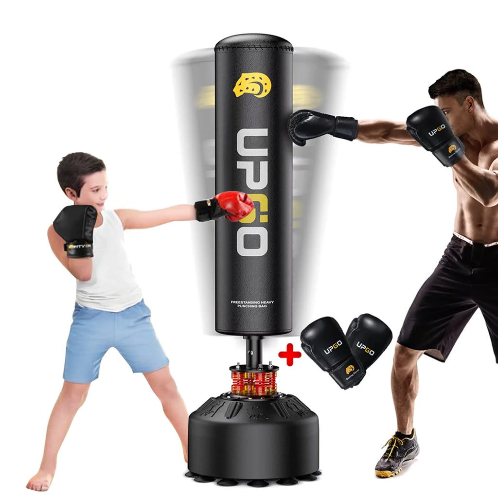 Freestanding Punching Bag with Boxing Gloves F834