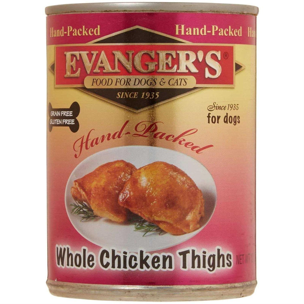 Grain-Free Whole Chicken Thighs Canned Dog Food W2966