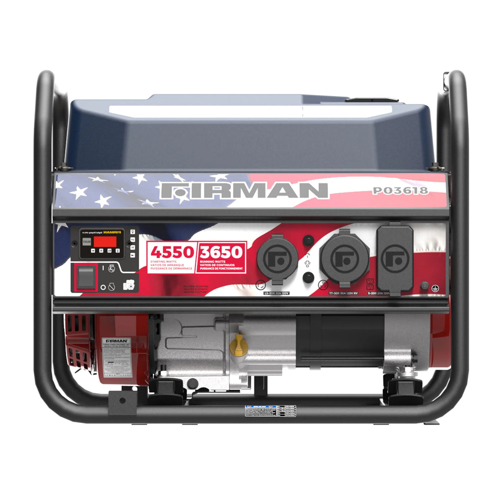 4550/3650 Watt Recoil Start Gas Portable Generator Q739361