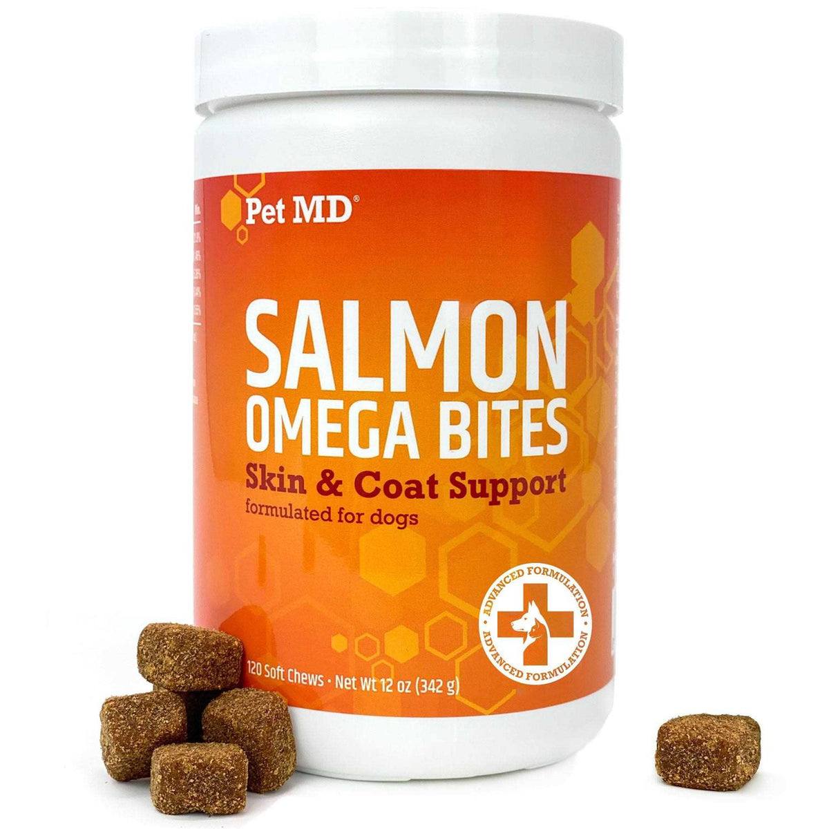 Salmon Omega Soft Chew Bites for Dogs 120ct Y51978