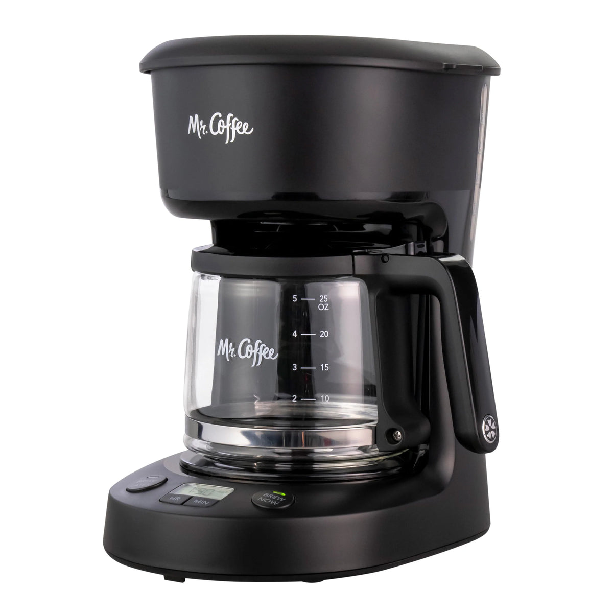 5-Cup Programmable Coffee Maker, 25 oz. Mini Brew, Black I747763