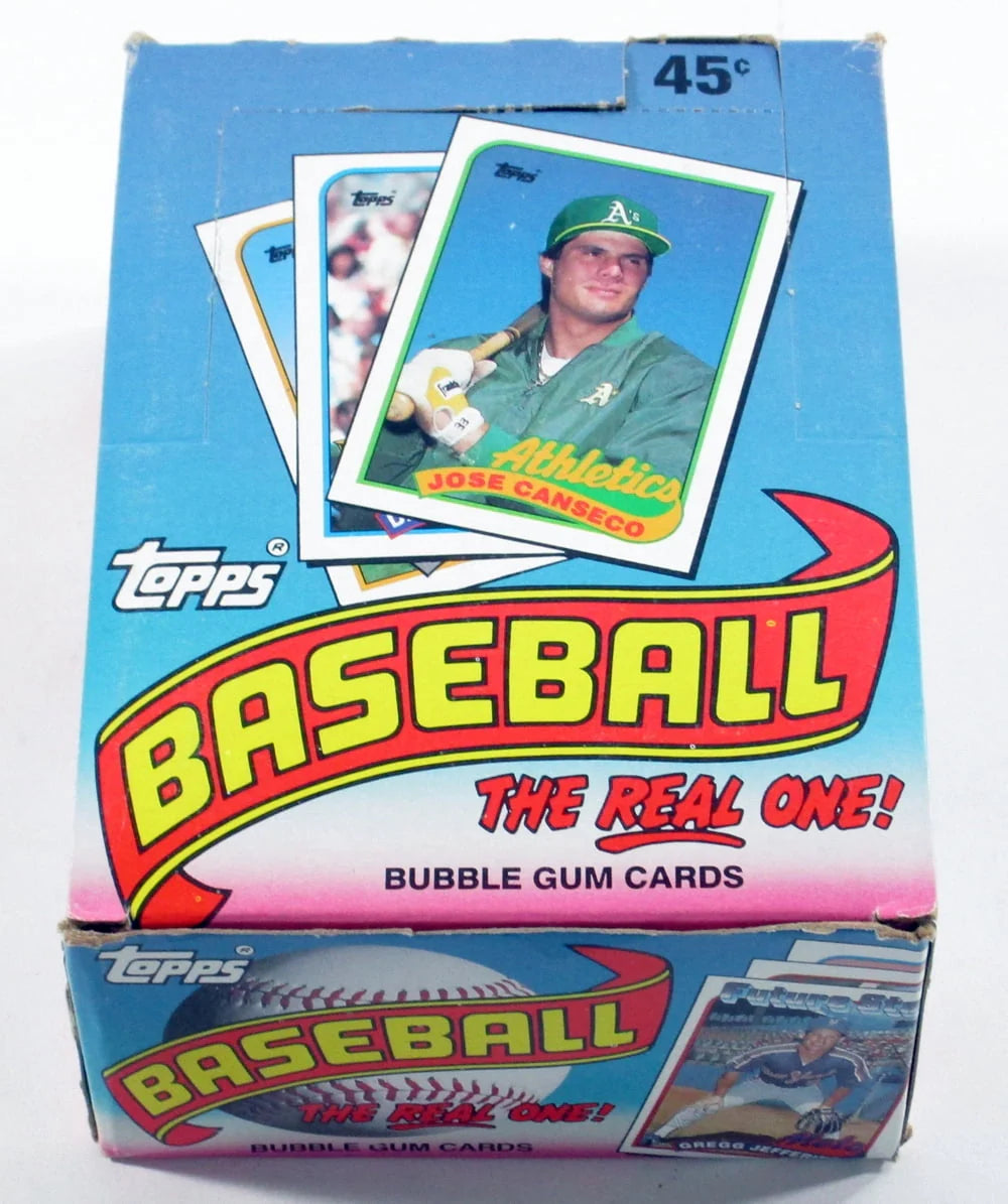 1989 Topps Baseball Trading Card Box (36 Packs) Z5615