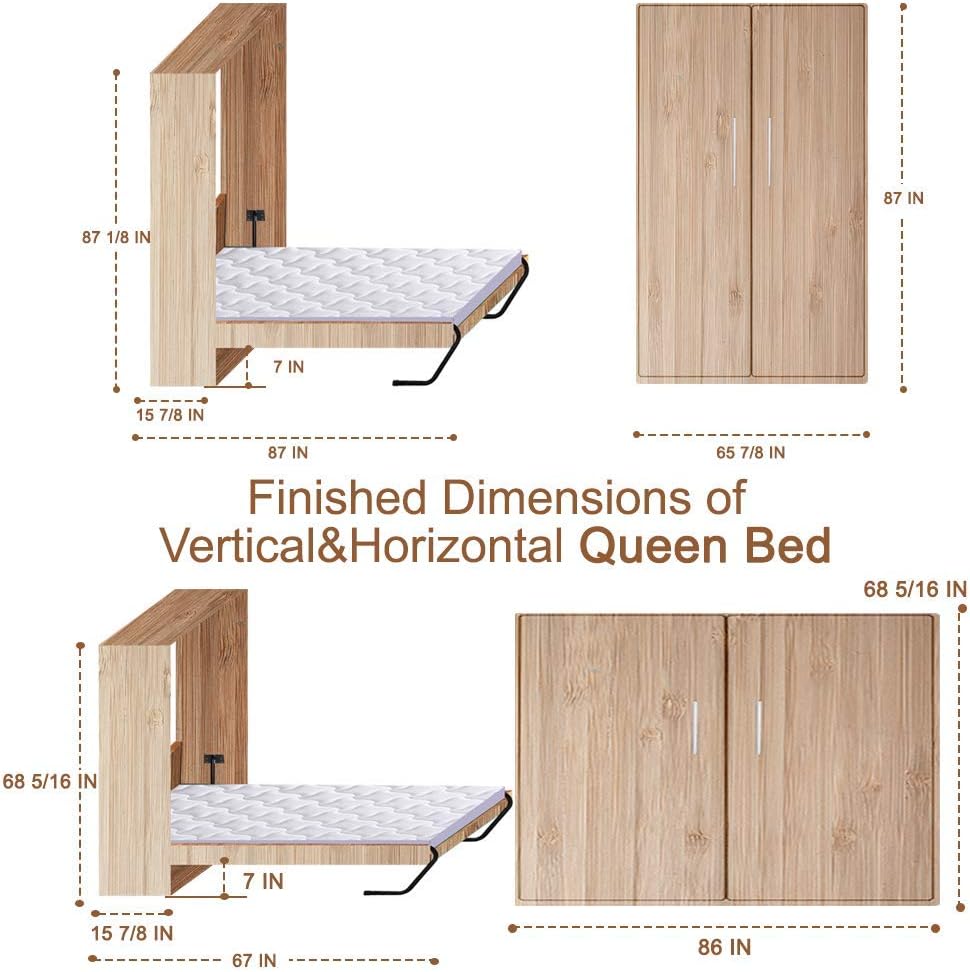 Queen Murphy Bed Kit S2848