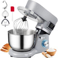 660 W 6-Speed Tilt-Head Stand Mixer with 5.8 Qt Stainless Steel Bowl, Gray T31135