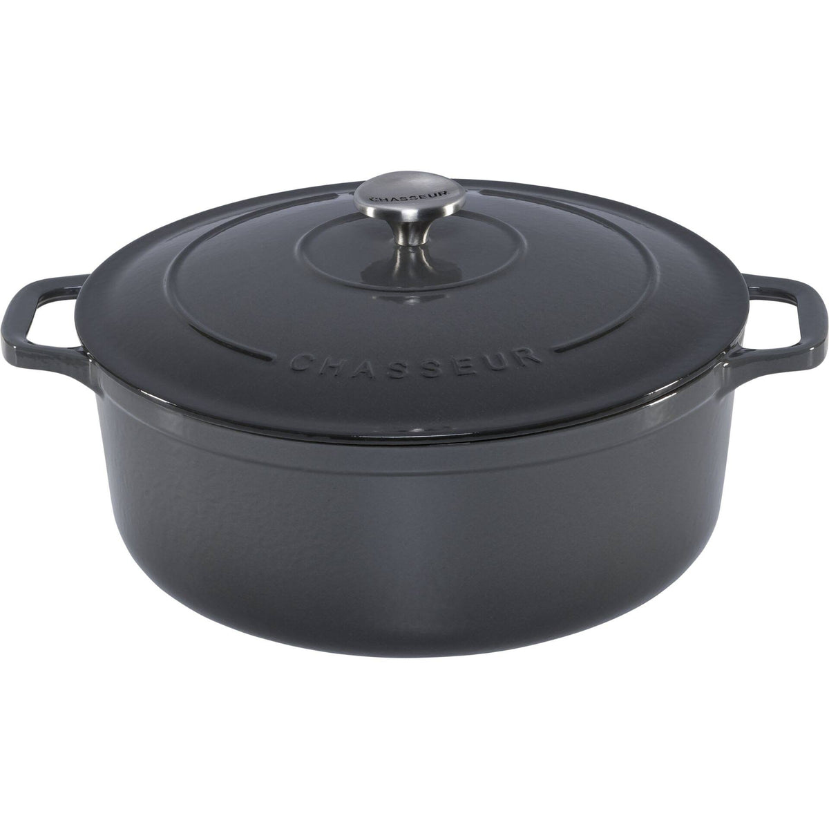 28cm Round Cast Iron Casserole I59586