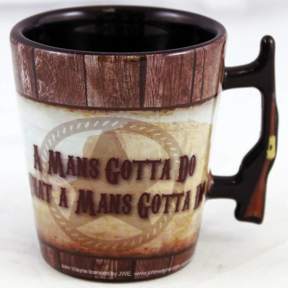 Shot Glass With Rifle Handle F7867
