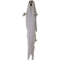 Life-Size 6-Ft Talking Ghost Halloween Animatronic with Lights and Sound D190235