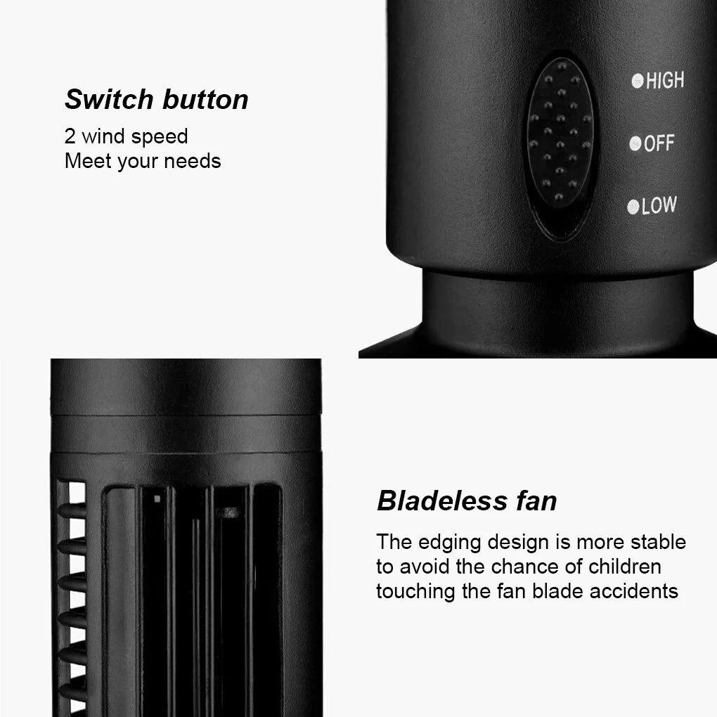 Adjustable USB Tower Fan N42815
