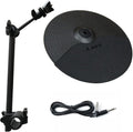 10 inch Cymbal with Cymbal Arm/Clamp and 10ft Connection Cable K140