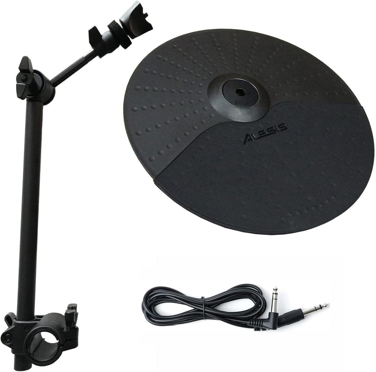 10 inch Cymbal with Cymbal Arm/Clamp and 10ft Connection Cable K140