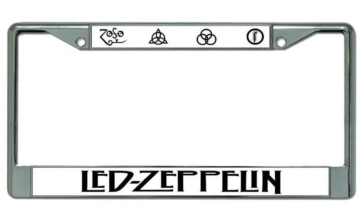 Chrome License Plate Frame Q7262