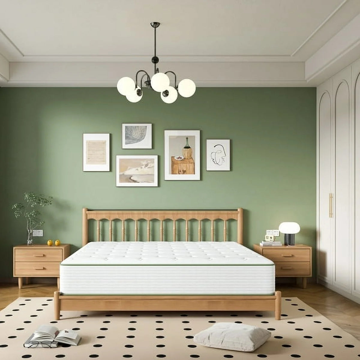 Queen Gel Memory Foam Mattress R502364