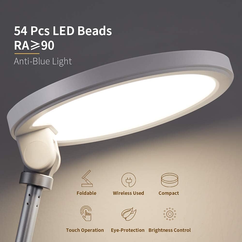 Table Lamp, Telescopic, Foldable, 5 Brightness, 3 Color Mode T968