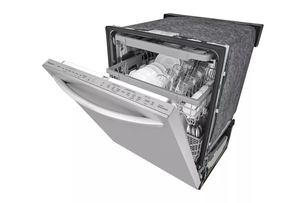 Built In Dishwasher Black Stainless Steel N665