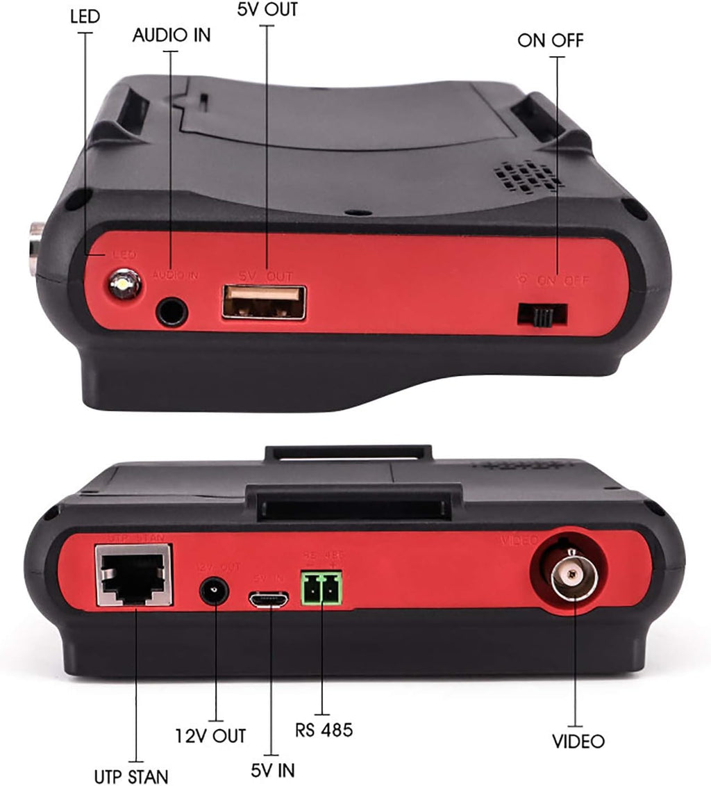 4-in-1 Portable CCTV Tester HD 8MP 4.3-inch LCD M346525