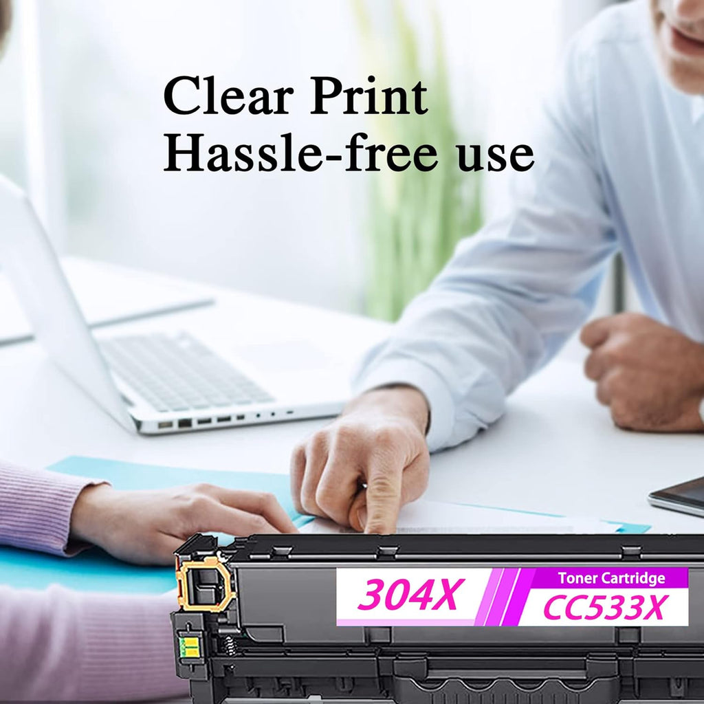 Cyan High Yield Toner Cartridge Replacement 2 Pack F96460