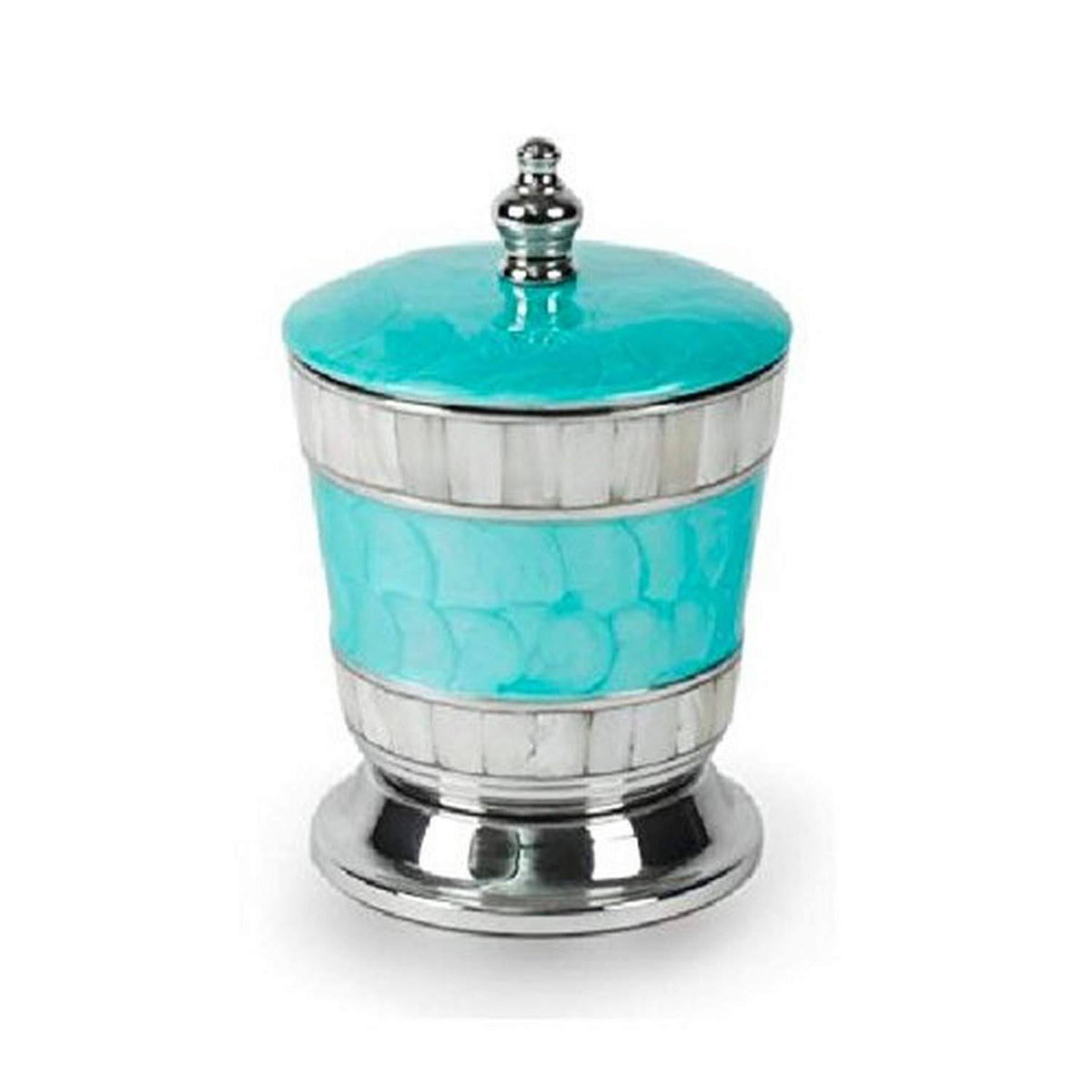 Aqua Covered Canister T490256