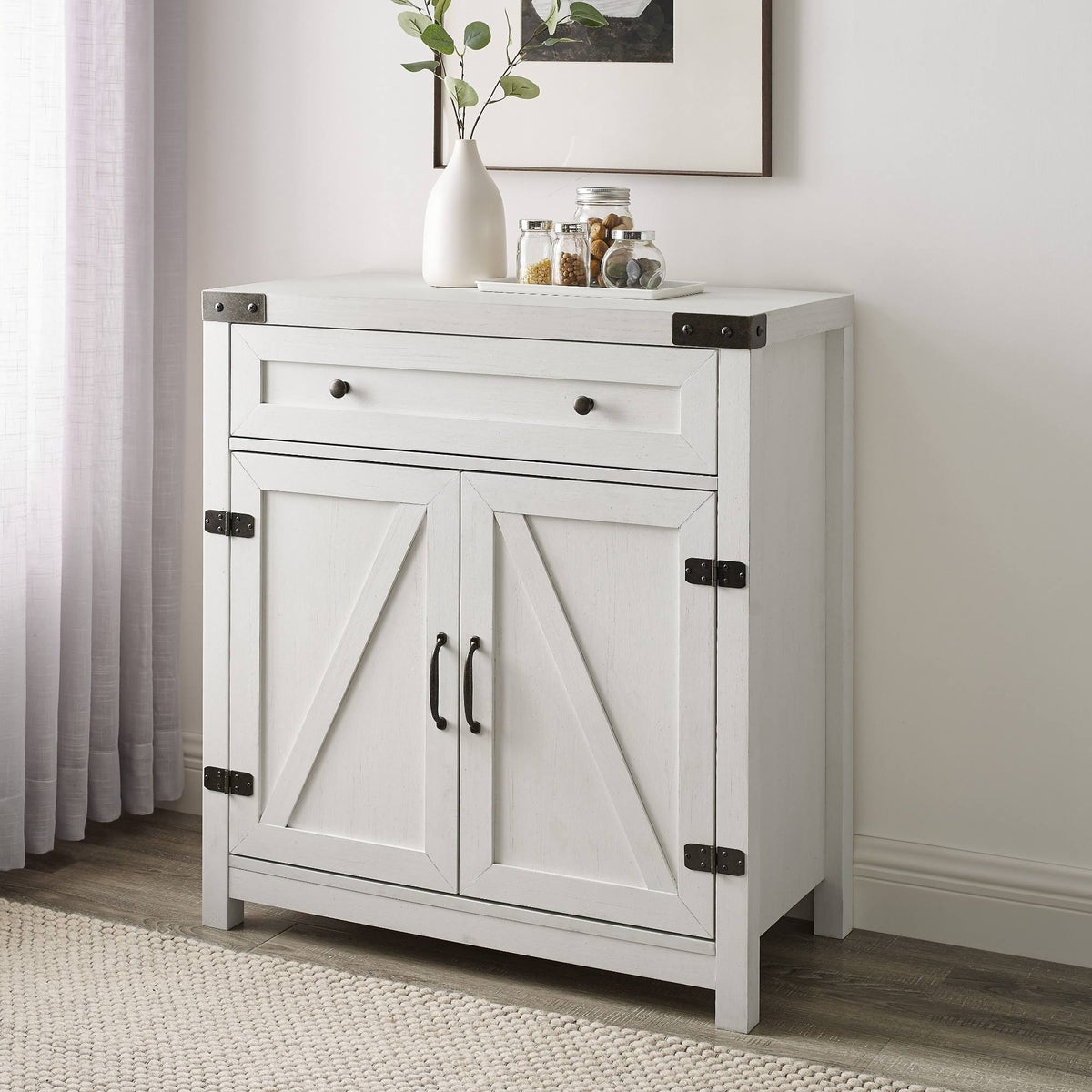 30-Inch Rustic Accent Cabinet A370737