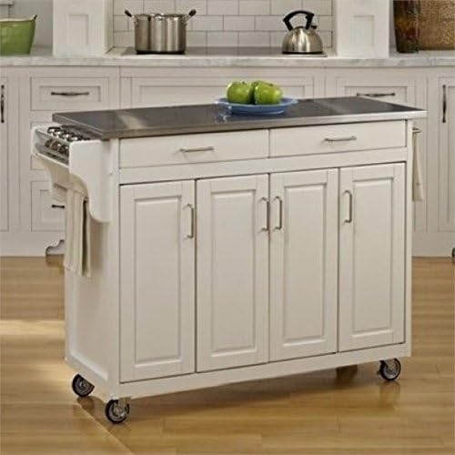 White Kitchen Cart N603705