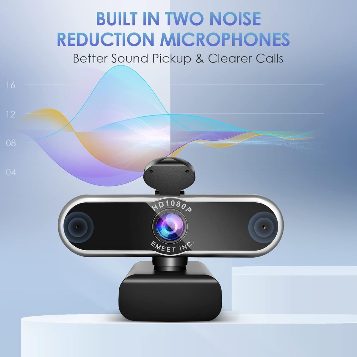 1080P Auto Focus Webcam with Microphone M950348