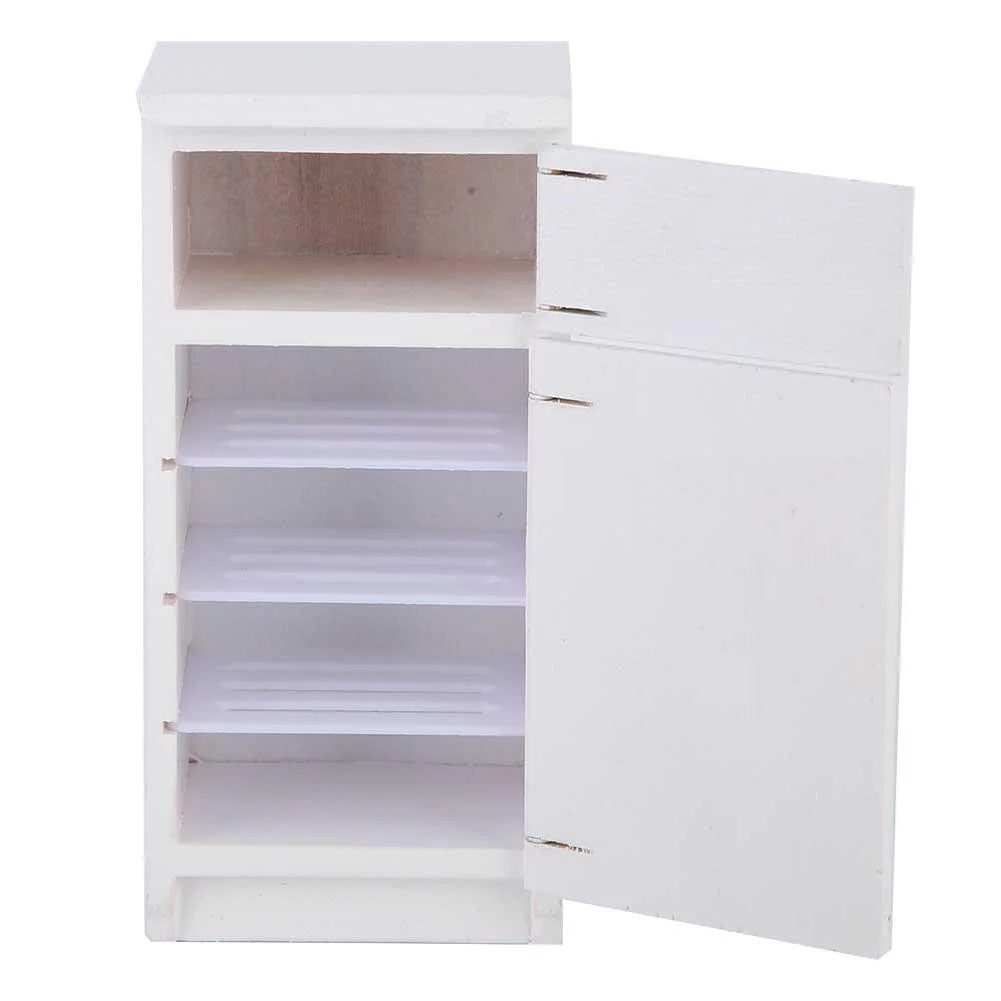 White Mini Refrigerator T293
