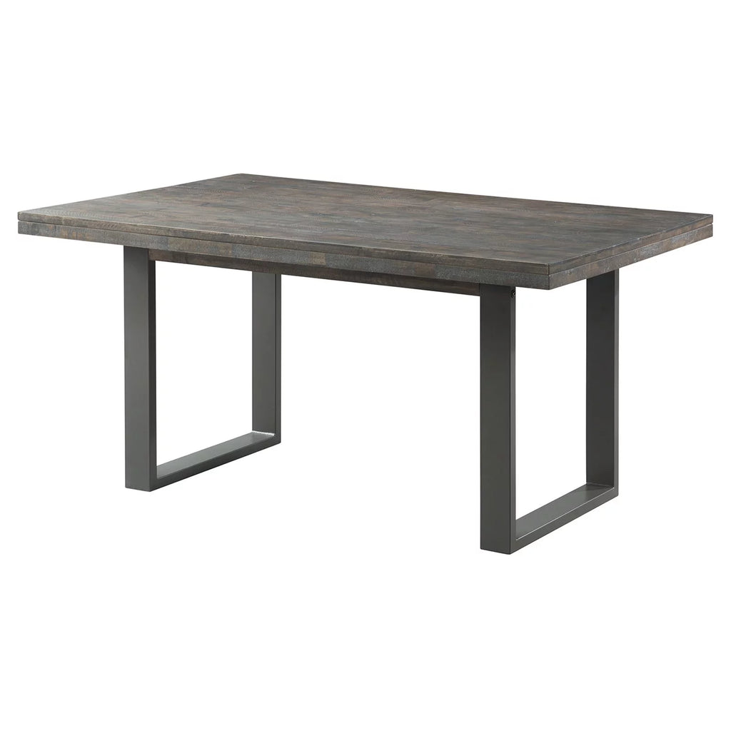 7 Piece Dining Set in Dark Walnut V687