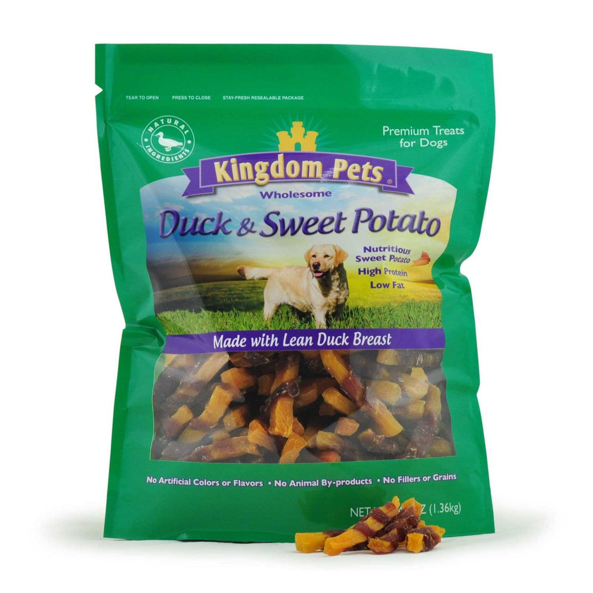 Duck & Sweet Potato Jerky Twists F9744