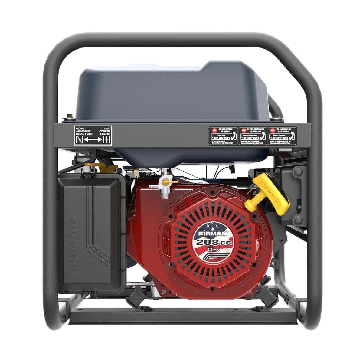 4550/3650 Watt Recoil Start Gas Portable Generator Q739361