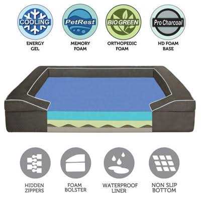 Memory Foam Dog Bed T235625
