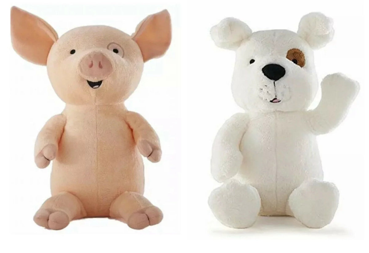 Set Of 2 Plush Stuffed Soft X1157