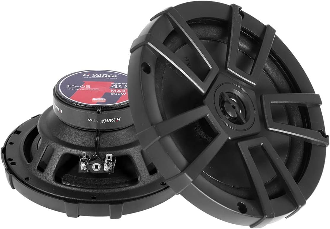 6x9 500 Watt 4-Way Coaxial Car Speakers (1 Pair) T539