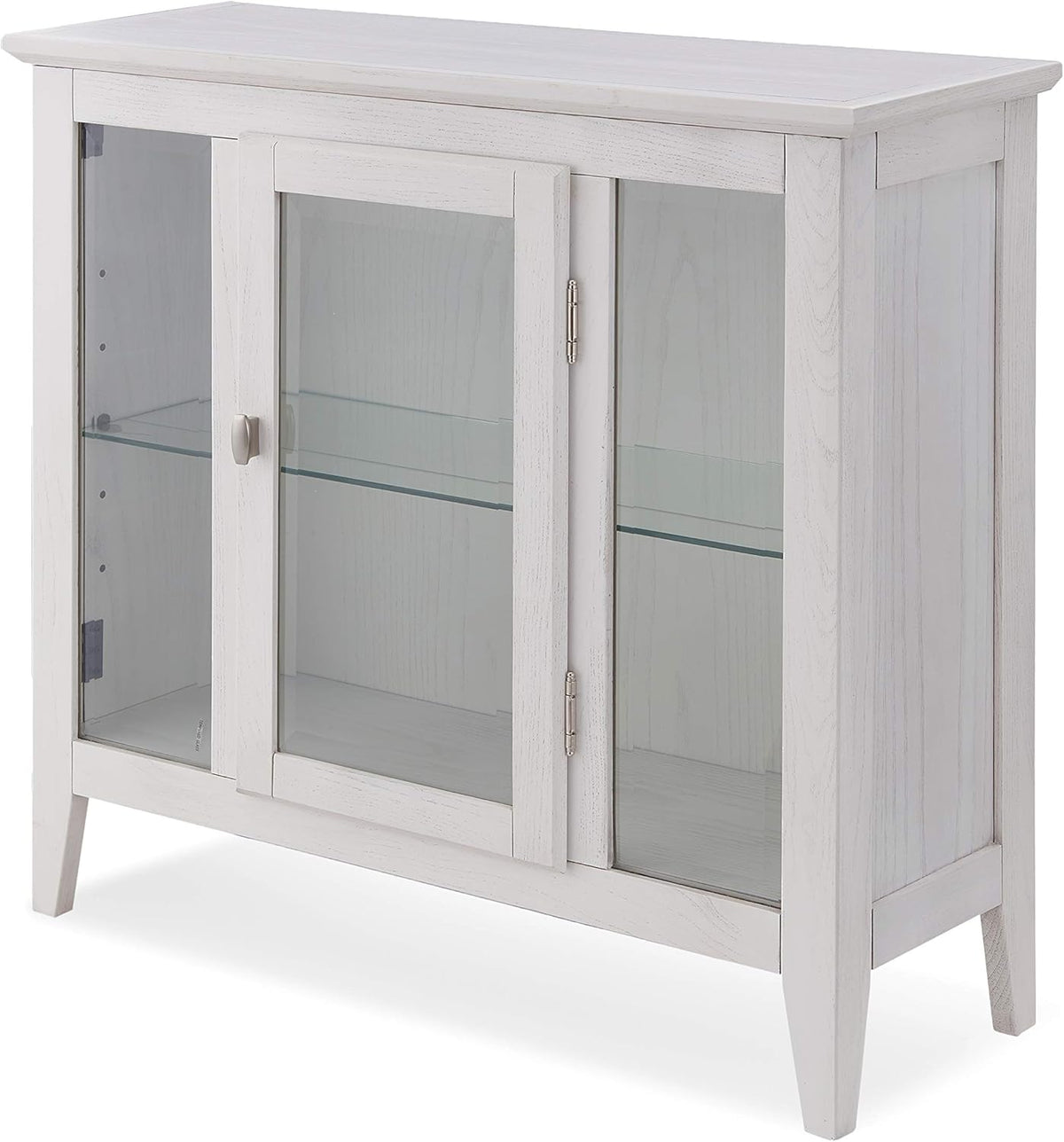 Weathered White Curio Cabinet C813