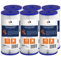 5 Micron 10x22 Pleated Sediment Water Filter Cartridge G535