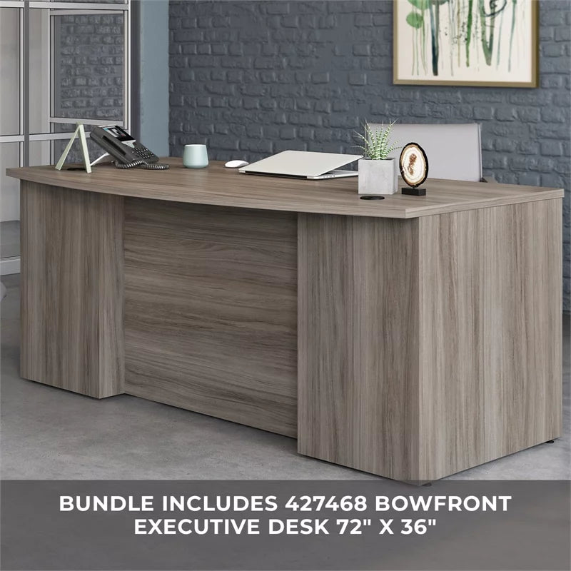 Engineered Wood 72"x36" Desk with Return A2647