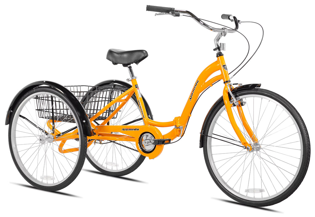 Blue Folding Adult Trike L28365