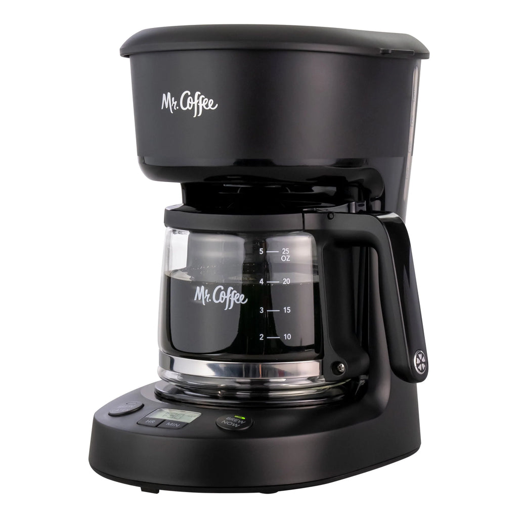 5-Cup Programmable Coffee Maker, 25 oz. Mini Brew, Black I747763