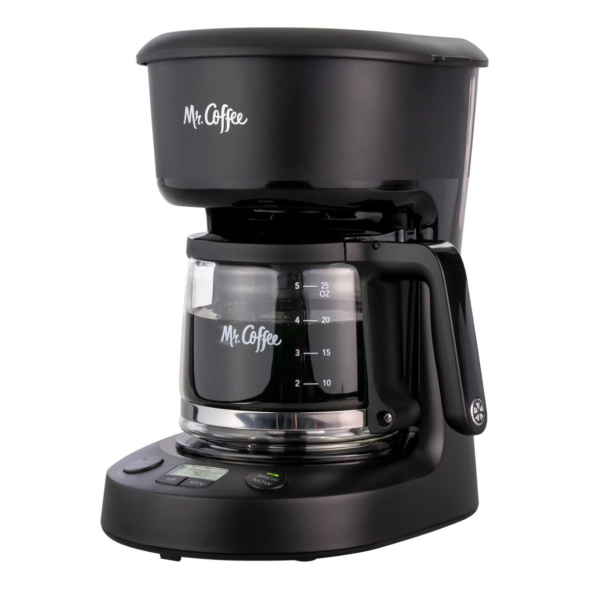 5-Cup Programmable Coffee Maker, 25 oz. Mini Brew, Black I747763