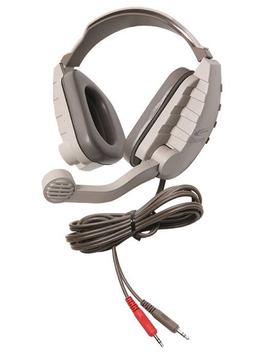 Beige Gray Over-Ear Headset G384290