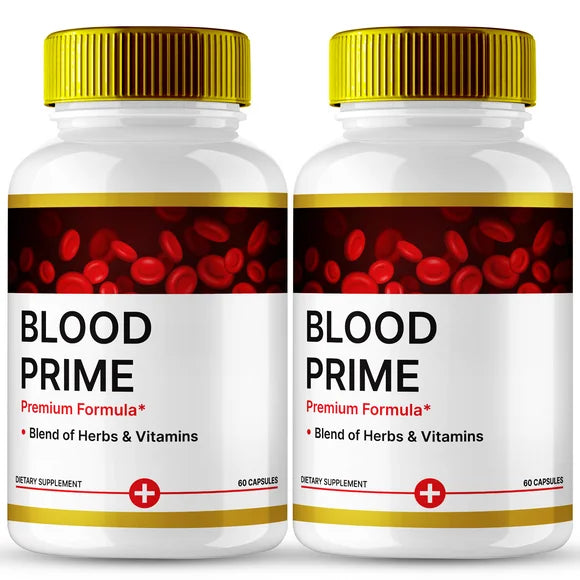Blood Prime Capsules Supplement Pills 2 Pack N260322