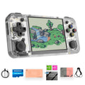 Black Retro Handheld Game Console with 3.5 inch IPS Screen and 64G TF Card J5755