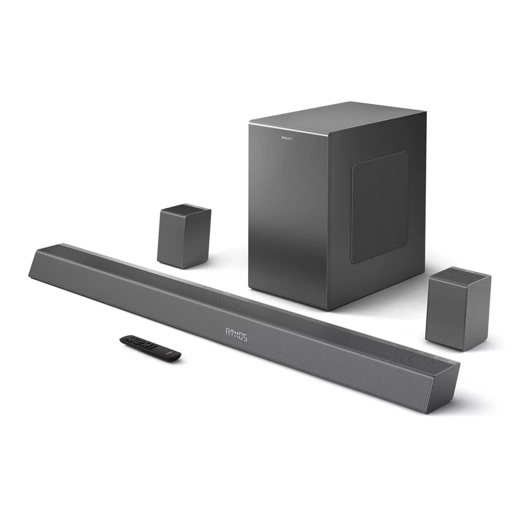 390W 5.1.2-Channel Dolby Atmos Soundbar System - Black Q93337