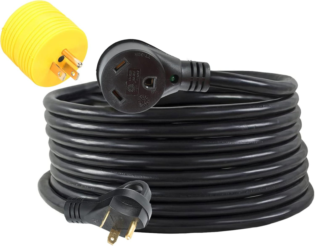 30 Amp 50 Feet RV Power Extension Cord C1714